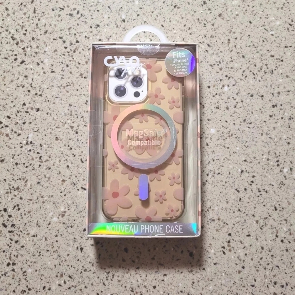 Cylopop Case For iPhone 15 Plus 14 Plus 14 Pro Max 13 Pro Max 12 Pro Max Flowers